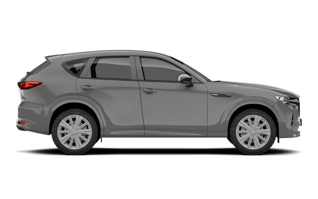 Mazda CX-60 Homura Business Edition | 12,3-inch TFT-kleurendisplay met bediening via centrale HMI Commander, touchscreen (voor Apple CarPlay / Android Auto(TM)) of voice control | 12,3-inch digitale meterset | 20-inch lichtmetalen velgen, Black