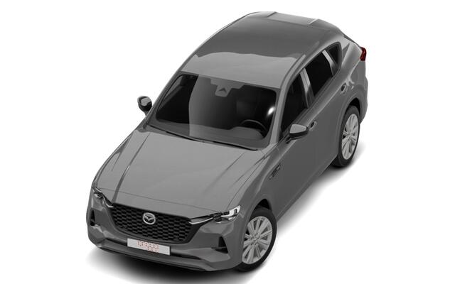 Mazda CX-60 Homura Business Edition | 12,3-inch TFT-kleurendisplay met bediening via centrale HMI Commander, touchscreen (voor Apple CarPlay / Android Auto(TM)) of voice control | 12,3-inch digitale meterset | 20-inch lichtmetalen velgen, Black