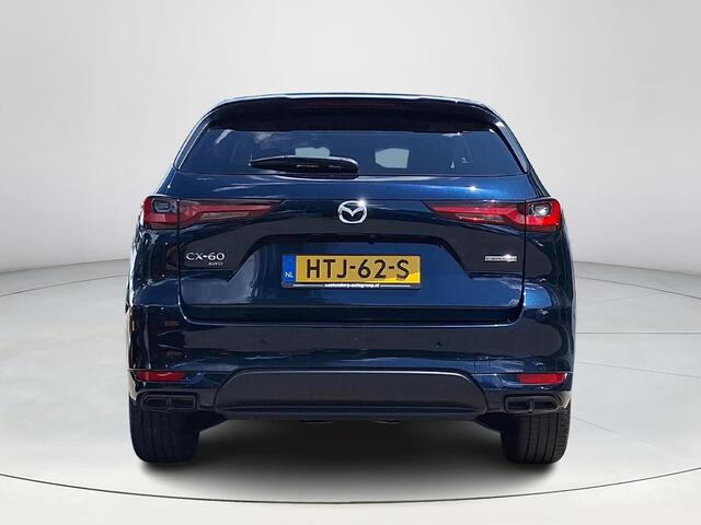 Mazda CX-60 2.5 e-SkyActiv PHEV Homura | Stoelgeheugen | Stoel koeling/verwarming | Draadloze Applecarplay en Android Auto | Head up display | Achteruitrijcamera | Adaptieve led koplampen | Adaptieve cruise control |