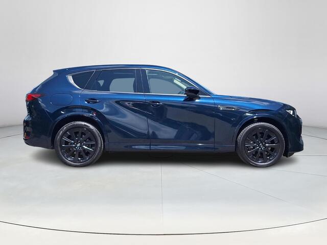 Mazda CX-60 2.5 e-SkyActiv PHEV Homura | Stoelgeheugen | Stoel koeling/verwarming | Draadloze Applecarplay en Android Auto | Head up display | Achteruitrijcamera | Adaptieve led koplampen | Adaptieve cruise control |