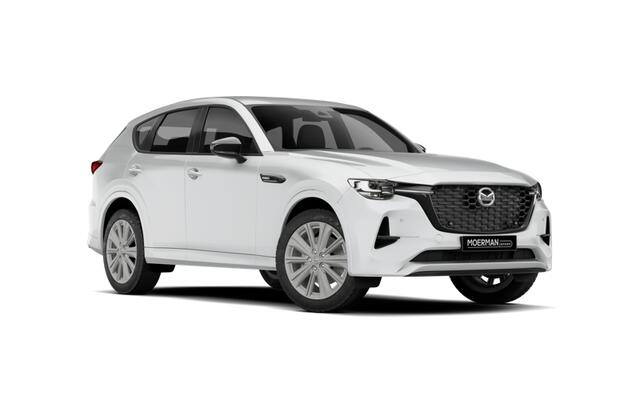Mazda CX-60 Homura Plus | 12,3-inch TFT-kleurendisplay met bediening via centrale HMI Commander, touchscreen (voor Apple CarPlay / Android Auto(TM)) of voice control | 12,3-inch digitale meterset | 20-inch lichtmetalen velgen, Black