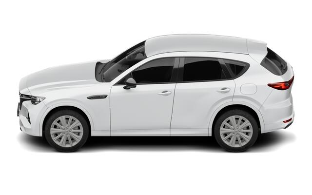 Mazda CX-60 Homura Plus | 12,3-inch TFT-kleurendisplay met bediening via centrale HMI Commander, touchscreen (voor Apple CarPlay / Android Auto(TM)) of voice control | 12,3-inch digitale meterset | 20-inch lichtmetalen velgen, Black