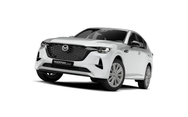 Mazda CX-60 Homura Plus | 12,3-inch TFT-kleurendisplay met bediening via centrale HMI Commander, touchscreen (voor Apple CarPlay / Android Auto(TM)) of voice control | 12,3-inch digitale meterset | 20-inch lichtmetalen velgen, Black
