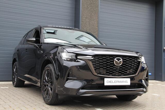 Mazda CX-60 2.5 e-SkyActiv PHEV Homura Plus | Full option | Elektrische trekhaak | Jet Black