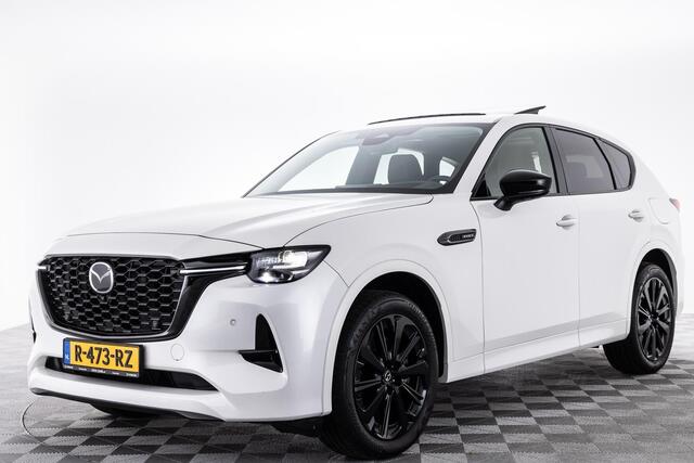 Mazda CX-60 2.5 e-SkyActiv PHEV Homura WEGKLAPBARE TREKHAAK | CONVENIENCE PACK | DRIVER ASSISTANCE PACK | PANORAMA PACK | NED.AUTO | fabrieksGARANTIE t/m 2028 !