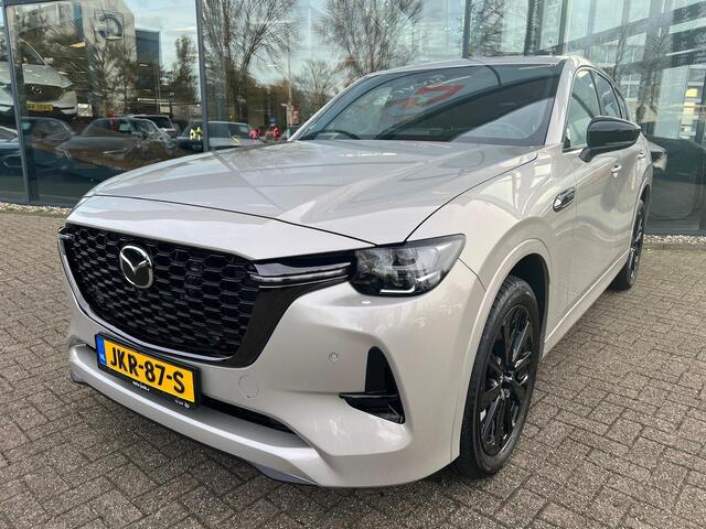 Mazda CX-60 2.5 e-SkyActiv PHEV Homura Plus | PLUG-IN HYBRID | AUTOMAAT | PANORAMA DAK | APPLE & ANDROID AUTO | LEDER | 360 CAMERA |