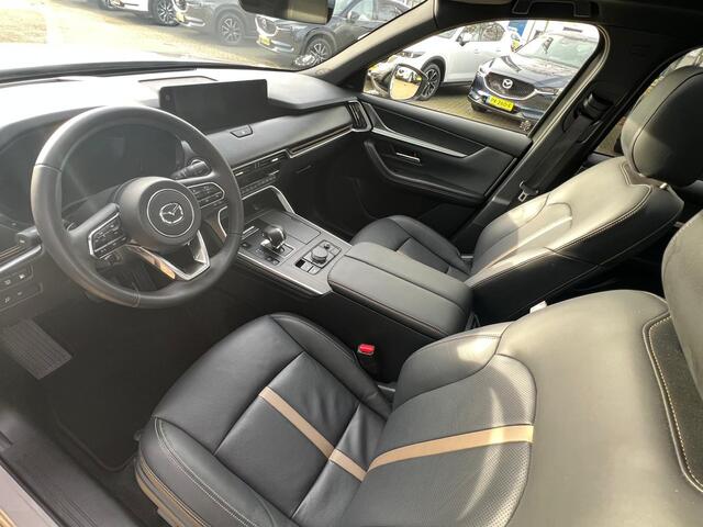 Mazda CX-60 2.5 e-SkyActiv PHEV Homura Plus | PLUG-IN HYBRID | AUTOMAAT | PANORAMA DAK | APPLE & ANDROID AUTO | LEDER | 360 CAMERA |