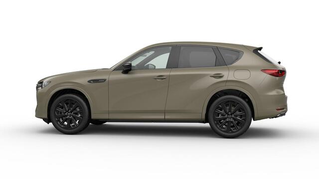 Mazda CX-60 Homura Business Edition | 12,3-inch TFT-kleurendisplay met bediening via centrale HMI Commander, touchscreen (voor Apple CarPlay / Android Auto(TM)) of voice control | 12,3-inch digitale meterset | 20-inch lichtmetalen velgen, Black