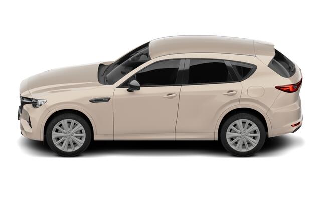 Mazda CX-60 Homura Business Edition - Zwart Nappa Leder | 12,3-inch TFT-kleurendisplay met bediening via centrale HMI Commander, touchscreen (voor Apple CarPlay / Android Auto(TM)) of voice control | 12,3-inch digitale meterset | 20-inch lichtmetalen velgen, Black