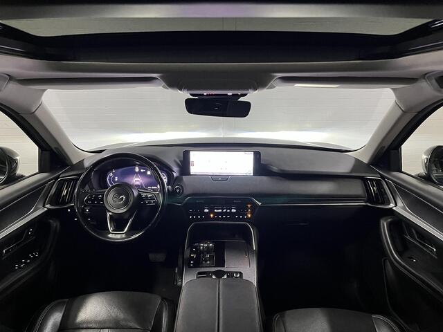 Mazda CX-60 2.5 e-SkyActiv PHEV Homura Trekhaak | Open dak | Adapt. cruise | 360 camera | Stoelventilatie | Stoel-/stuurverwarming | Head-up