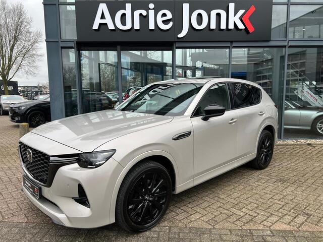 Mazda CX-60 2.5 e-SkyActiv PHEV Homura Plus AUTOMAAT | PLUG-IN HYBRID | MEEST LUXE UITVOERING | PANORAMADAK | 2500kg TREKGEWICHT | AWD | 327pk | 6JR GARANTIE 5/2031 |