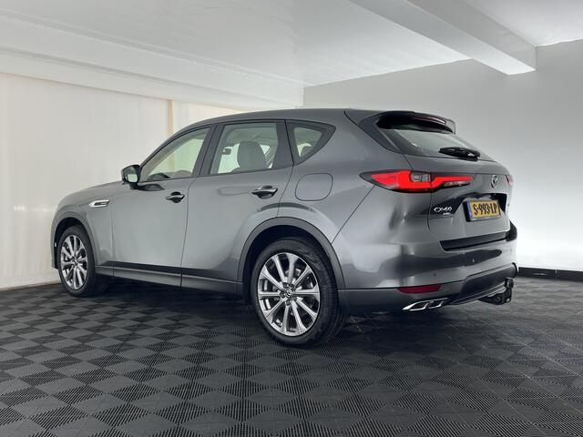 Mazda CX-60 2.5 e-SkyActiv PHEV Exclusive-Line [ 3-Fase ] (INCL-BTW) *HEAD-UP | LEATHER | FULL-LED | BLINDSPOT | HEATED/VENTILATED-COMFORTSEATS | DIGI-COCKPIT | KEYLESS | DAB | NAVI-FULLMAP | 20''ALU | TOWBAR*