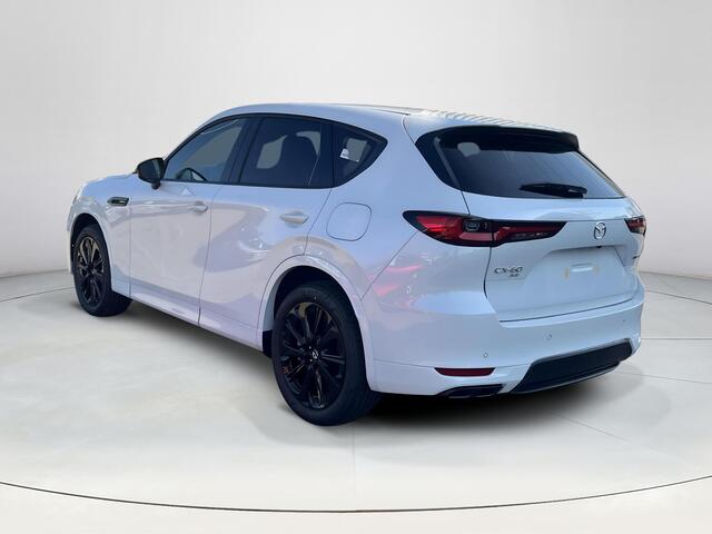 Mazda CX-60 2.5 e-SkyActiv PHEV Homura Business Edition | Stoelverwarming/verkoeling | Adaptive cruisecontrol | Lederen bekleding | Elektrische stoelen met geheugenfunctie | Stuurwiel elektrisch verstelbaar |360* camera | Elektronische achterklep |