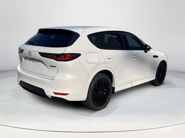 Mazda CX-60 2.5 e-SkyActiv PHEV Homura Business Edition | Stoelverwarming/verkoeling | Adaptive cruisecontrol | Lederen bekleding | Elektrische stoelen met geheugenfunctie | Stuurwiel elektrisch verstelbaar |360* camera | Elektronische achterklep |