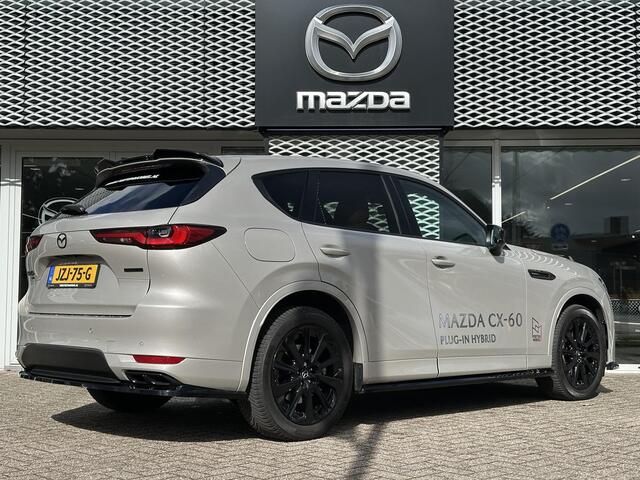 Mazda CX-60 2.5 e-SkyActiv PHEV Homura | AERO PACK | 360 CAMERA | HALF LEER HALF ALCANTARA |