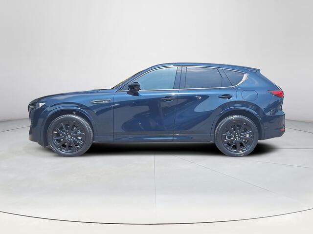 Mazda CX-60 2.5 e-SkyActiv PHEV Homura Business Edition | Tan Interieur | Draadloze apple carplay android auto | Adaptieve cruise control | Bose | 360 camera | Stoel verkoeling en verwarming | Navigatie | Dodehoeksensoren |