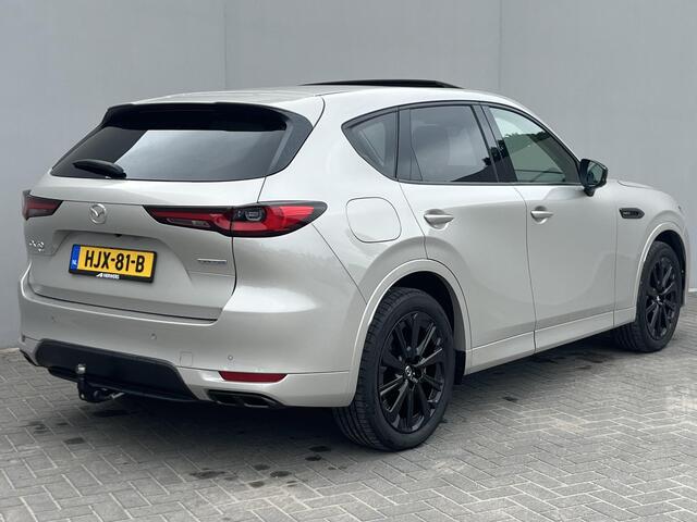 Mazda CX-60 2.5 e-SkyActiv PHEV Homura / Trekhaak Uitklapbaar (2.500KG) / AWD / Convenience Pack / Driver Assistance Pack / Panorama Dak / Stoelverwarming Voor&Achter / Dodehoekdetectie Met Correctie / Head-Up Display / Apple Carplay&Android Auto / Full-Map Navigatie