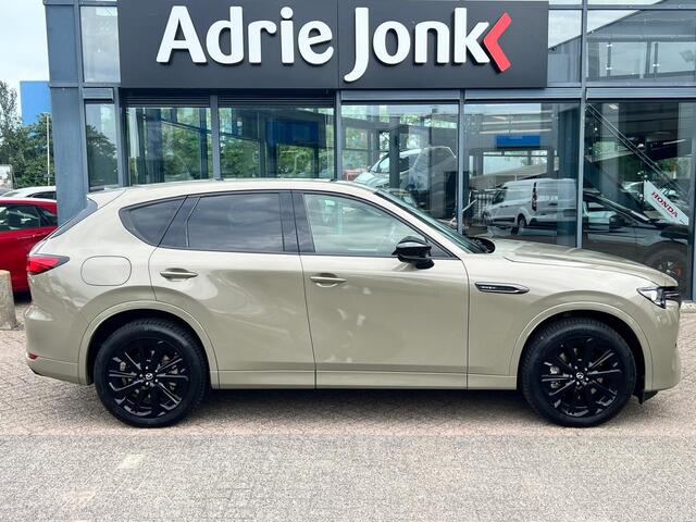 Mazda CX-60 2.5 e-SkyActiv PHEV Homura Plus AUTOMAAT | PLUG-IN HYBDRIDE | PANORAMADAK | 2500kg TREKGEWICHT | LEDER | 360gr CAMERA | MEEST LUXE UITVOERING | BIJNA NIEUW |