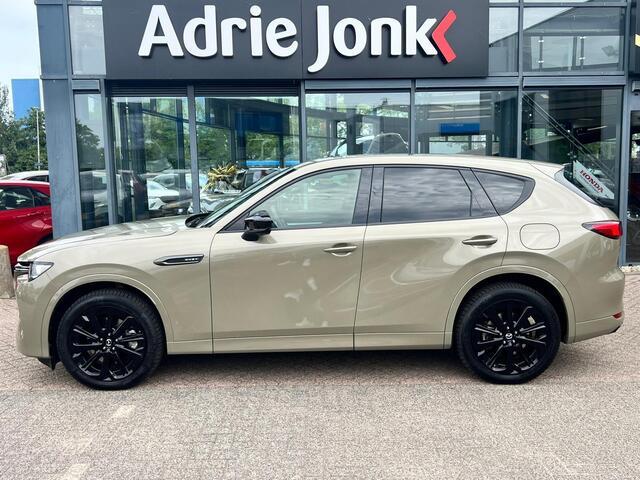 Mazda CX-60 2.5 e-SkyActiv PHEV Homura Plus AUTOMAAT | PLUG-IN HYBDRIDE | PANORAMADAK | 2500kg TREKGEWICHT | LEDER | 360gr CAMERA | MEEST LUXE UITVOERING | BIJNA NIEUW |