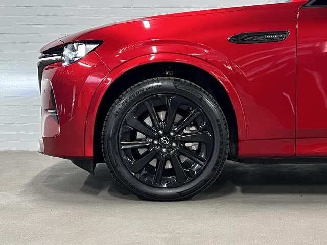 Mazda CX-60 2.5 e-SkyActiv PHEV Homura Plus Open dak | Adapt. Cruise | Stoelventilatie | Stuur-/Stoelverwarming | 360 camera | Head-up | Carplay | Bose sound | Memory