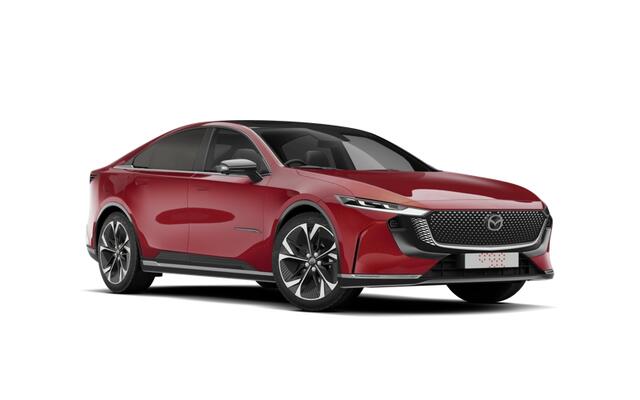 Mazda CX-6e Takumi Business Edition | Alarmsysteem | Automatisch dimmende binnenspiegel met randloos design | Draadloze Apple CarPlay en Android Auto(TM)