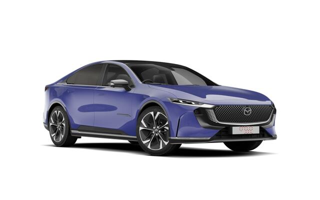Mazda CX-6e Takumi | Alarmsysteem | Automatisch dimmende binnenspiegel met randloos design | Draadloze Apple CarPlay en Android Auto(TM)