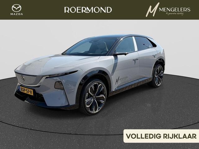 Mazda CX-6e Takumi Plus 78 kWh Digitale buiten- binnenspiegels | Elektrische Trekhaak | Stoelkoeling | AppleCarplay | AndroidAuto