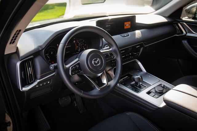 Mazda CX-80 2.5 e-SkyActiv PHEV Exclusive-Line , HUD, Camera, 7-persoons, Stuur- en stoelverwarming,