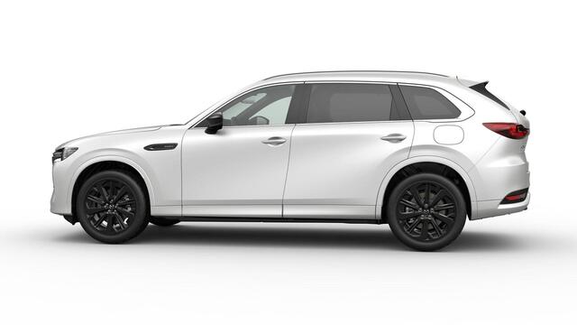 Mazda CX-80 Homura | 12,3-inch TFT-kleurendisplay met bediening via centrale HMI Commander, touchscreen (voor Apple CarPlay / Android Auto(TM)) of voice control | 12,3-inch digitale meterset | 20-inch lichtmetalen velgen, Black