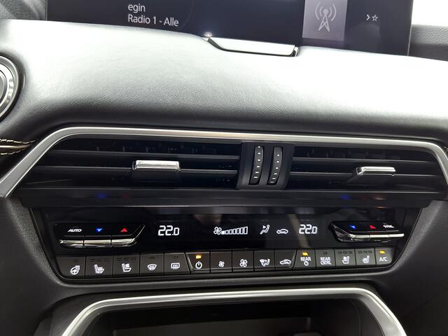 Mazda CX-80 2.5 e-SkyActiv PHEV Homura Plus Panorama-dak | 7-zitplaatsen | Trekhaak