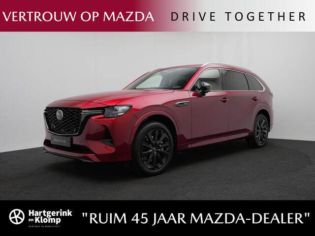 Mazda CX-80 2.5 E-SKYACTIV PHEV Homura Plus 4WD automaat 6p. | voorraad voordeel | direct leverbaar