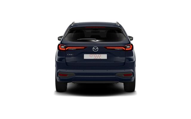 Mazda CX-80 Homura Plus - Tan Nappa Leder Captain Seat Pack | 12,3-inch TFT-kleurendisplay met bediening via centrale HMI Commander, touchscreen (voor Apple CarPlay / Android Auto(TM)) of voice control | 12,3-inch digitale meterset | 20-inch lichtmetalen velgen, Blac