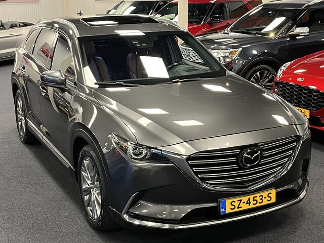 Mazda CX-9 2.5 SkyActiv-G Signature Turbo Automaat 231PK AWD 7-Pers Navi Leder Radar Cruise 1587kg Trekgewicht Apple CarPlay