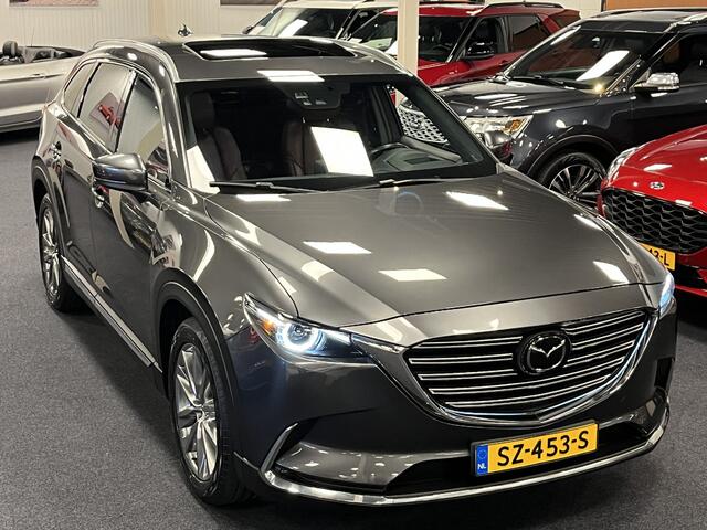 Mazda CX-9 2.5 SkyActiv-G Signature Turbo Automaat 231PK AWD 7-Pers Navi Leder Radar Cruise 1587kg Trekgewicht Apple CarPlay