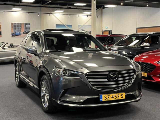 Mazda CX-9 2.5 SkyActiv-G Signature Turbo Automaat 231PK AWD 7-Pers Navi Leder Radar Cruise 1587kg Trekgewicht Apple CarPlay