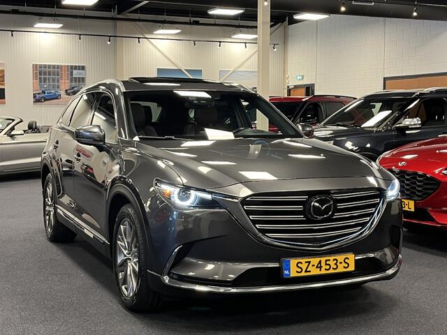 Mazda CX-9 2.5 SkyActiv-G Signature Turbo Automaat 231PK AWD 7-Pers Navi Leder Radar Cruise 1587kg Trekgewicht Apple CarPlay