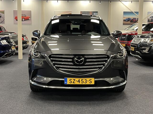 Mazda CX-9 2.5 SkyActiv-G Signature Turbo Automaat 231PK AWD 7-Pers Navi Leder Radar Cruise 1587kg Trekgewicht Apple CarPlay