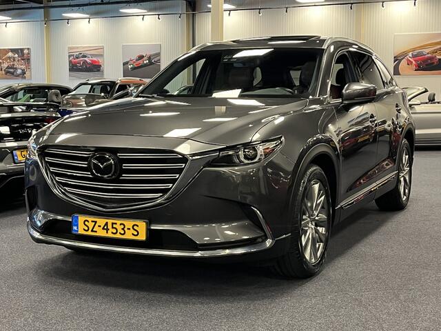 Mazda CX-9 2.5 SkyActiv-G Signature Turbo Automaat 231PK AWD 7-Pers Navi Leder Radar Cruise 1587kg Trekgewicht Apple CarPlay