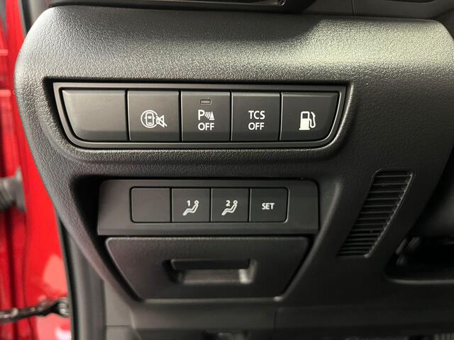 Mazda MX-30 e-SkyActiv R-EV 170 Exclusive-line , Voorraadvoordeel ¤ 9.230,-, Automaat, Trekhaak voor fietsen, All Season, LKA, Camera, Half Leder, Adap. Cruise, LMV 18 Inch, Navi, HUD, Apple Carplay, Stoelverwarming, Stuurverwarming, Stoelverwarming