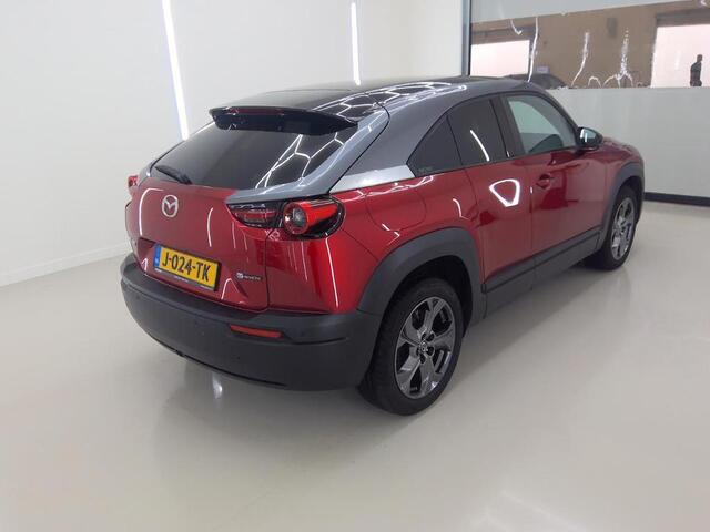Mazda MX-30 E-SKYACTIV 145 FIRST EDITION 36 KWH I UNIEKE KM-STAND I APPLE CARPLAY I ACHTERUITRIJCAMERA I 96% SOH