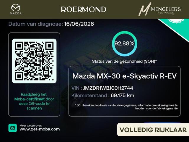 Mazda MX-30 e-SkyActiv 145 Comfort 36 kWh | NL-Auto | SOH 92% |