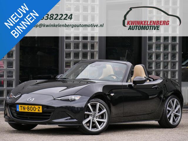 Mazda MX-5 1.5 CHAIRO/ LEER/ BOSE/ 18INCH/ DAB/ *UITSTRALING*
