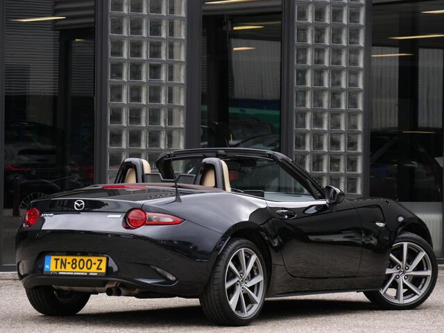 Mazda MX-5 1.5 CHAIRO/ LEER/ BOSE/ 18INCH/ DAB/ *UITSTRALING*