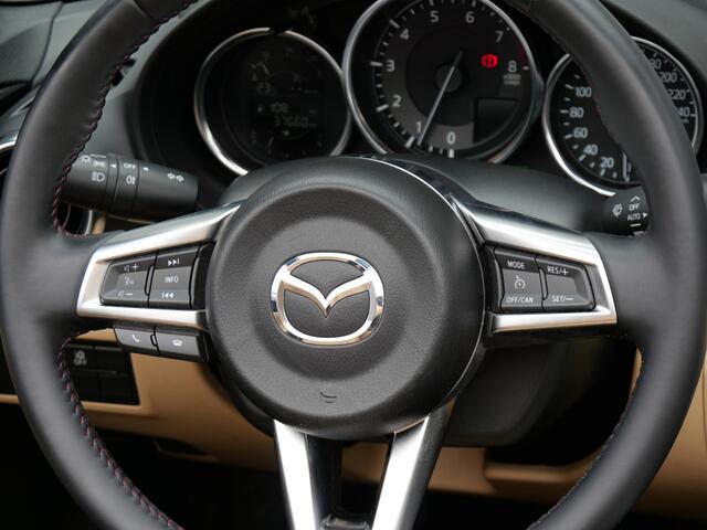 Mazda MX-5 1.5 CHAIRO/ LEER/ BOSE/ 18INCH/ DAB/ *UITSTRALING*