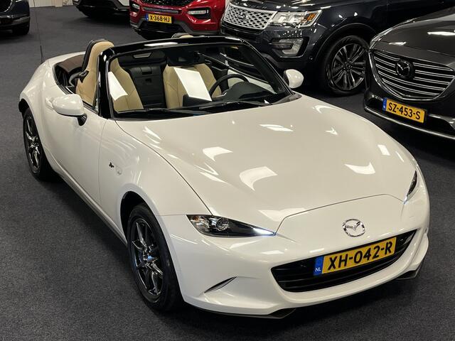 Mazda MX-5 ND Roadster 1.5 SkyActiv-G 132PK Chairo Limited Bose Leder PDC Apple CarPlay