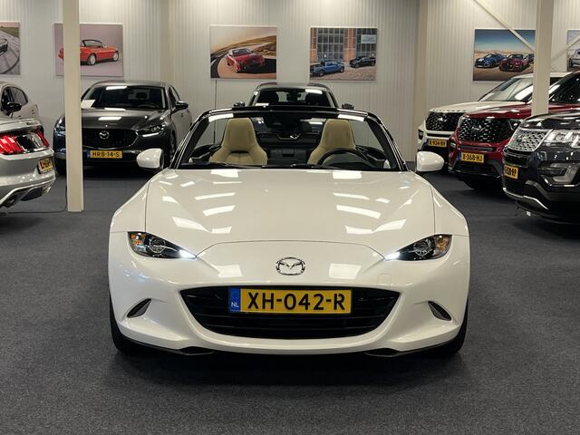 Mazda MX-5 ND Roadster 1.5 SkyActiv-G 132PK Chairo Limited Bose Leder PDC Apple CarPlay