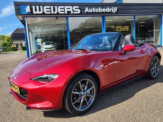 Mazda MX-5 2.0 160pk GT-M, NL auto, Leder, Navi, Clima, Keyless, Bose