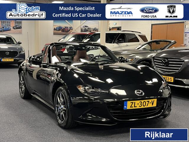 Mazda MX-5 ND Roadster 1.5 SkyActiv-G 132PK GT-M Bose Leder Camera PDC