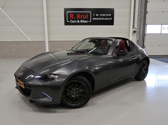 Mazda MX-5 RF 1.5 SkyActiv G Edition 100 BOSE Leder Navi Matrix-LED App connect Stoelverwarming Camera DAB Cruise control PDC Dealer onderhouden Keyless