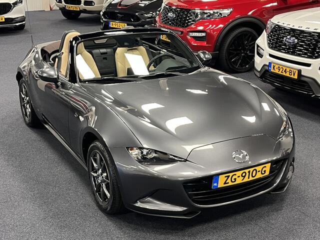 Mazda MX-5 ND Roadster 1.5 SkyActiv-G 132PK Chairo Limited Bose Leder PDC Apple CarPlay